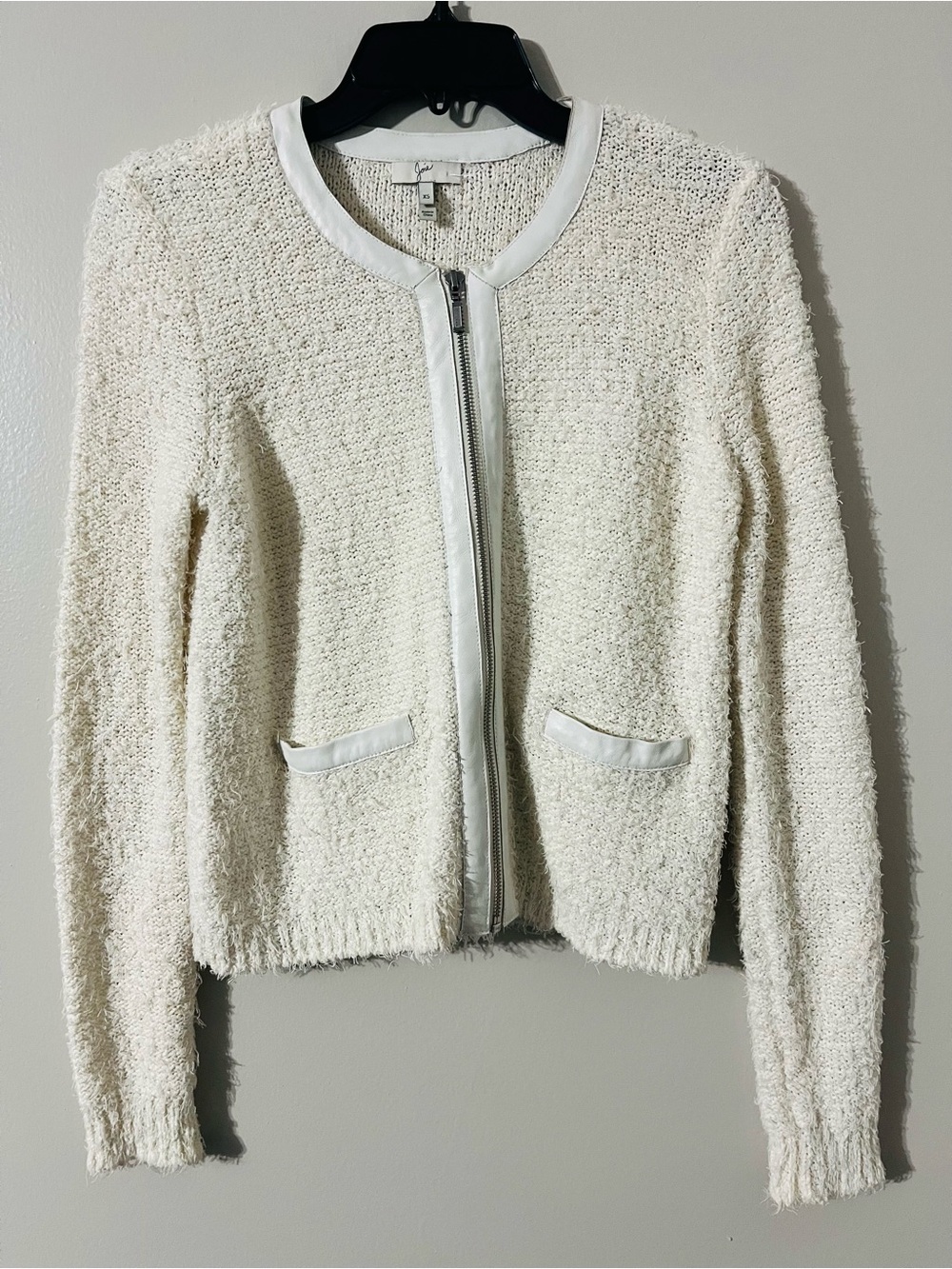 Joie ivory Tweed Jacket Sz XS
